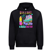 Black rolling into kindergarten Urban Hoodie - BundleAndBundleShop