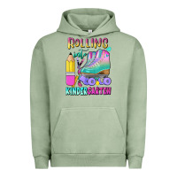 Pigment Oil Green rolling into kindergarten Urban Hoodie - BundleAndBundleShop
