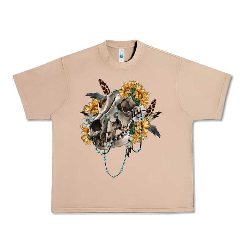Boho Wolf Skull Urban Heavy Tee by RanaPortraitStore | Teevron