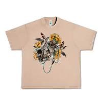 Burro Boho wolf skull Urban Heavy Tee - RanaPortraitStore