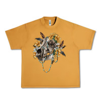 Peanut Butter Boho wolf skull Urban Heavy Tee - RanaPortraitStore