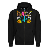 Black race life Zipper Hoodie - HRA Design Shop