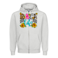 Dove Grey race life Zipper Hoodie - HRA Design Shop