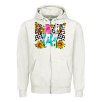 Oatmeal Heather race life Zipper Hoodie - HRA Design Shop