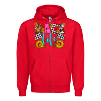 Red race life Zipper Hoodie - HRA Design Shop