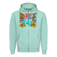 Seafoam race life Zipper Hoodie - HRA Design Shop