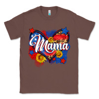 Chestnut American mama heart Classic Tee - Neo Western