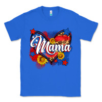 True Royal American mama heart Classic Tee - Neo Western
