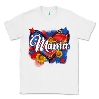 White American mama heart Classic Tee - Neo Western