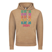 Vintage Coffee she is mom Vintage Hoodie - JahusDesignShop