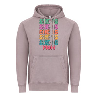 Vintage Zinc she is mom Vintage Hoodie - JahusDesignShop