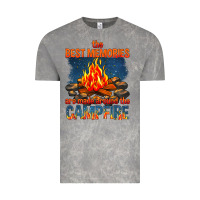 Cloud Rock the best memories are made around the campfire Vintage Tee - texasbilliewilder