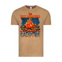Vintage Camel the best memories are made around the campfire Vintage Tee - texasbilliewilder
