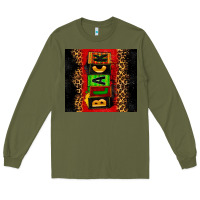 Army Green Black Long Sleeve Tee - Zillion Design Studio