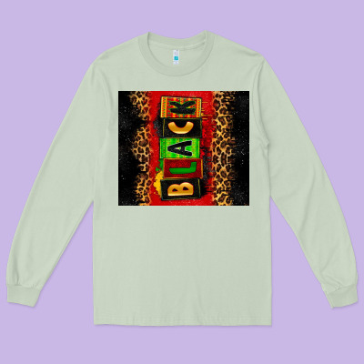 Black Long Sleeve Tee Designed By Zillion Design Studio