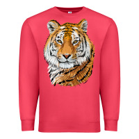 Cardinal Tiger Head Premium Sweatshirt - LillyAllenDesigns