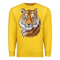 Lemon Tiger Head Premium Sweatshirt - LillyAllenDesigns