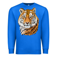 True Royal Tiger Head Premium Sweatshirt - LillyAllenDesigns