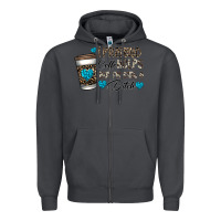 Smoke coffee Zipper Hoodie - CowhideDigitalArt
