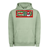 Pigment Oil Green christmas vibes only Urban Hoodie - BundleAndBundleShop
