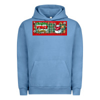 Pigment Pebble Blue christmas vibes only Urban Hoodie - BundleAndBundleShop