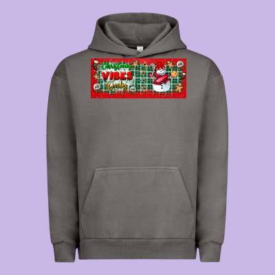 Christmas Vibes Only Urban Hoodie Designed By Bundleandbundleshop