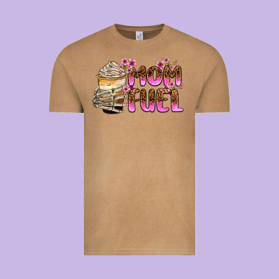 Mom Fuel Vintage Tee Designed By Zillion Design Studio