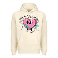 Sandshell only heart eyes for you Premium Hoodie - MaliasSmallBusiness