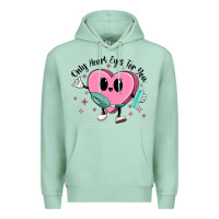Seafoam only heart eyes for you Premium Hoodie - MaliasSmallBusiness