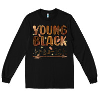 Black Young black free-ish Long Sleeve Tee - Zillion Design Studio
