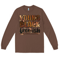 Chestnut Young black free-ish Long Sleeve Tee - Zillion Design Studio