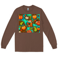 Chestnut pumpkin spice and pumpkin Long Sleeve Tee - AdoDesignShop