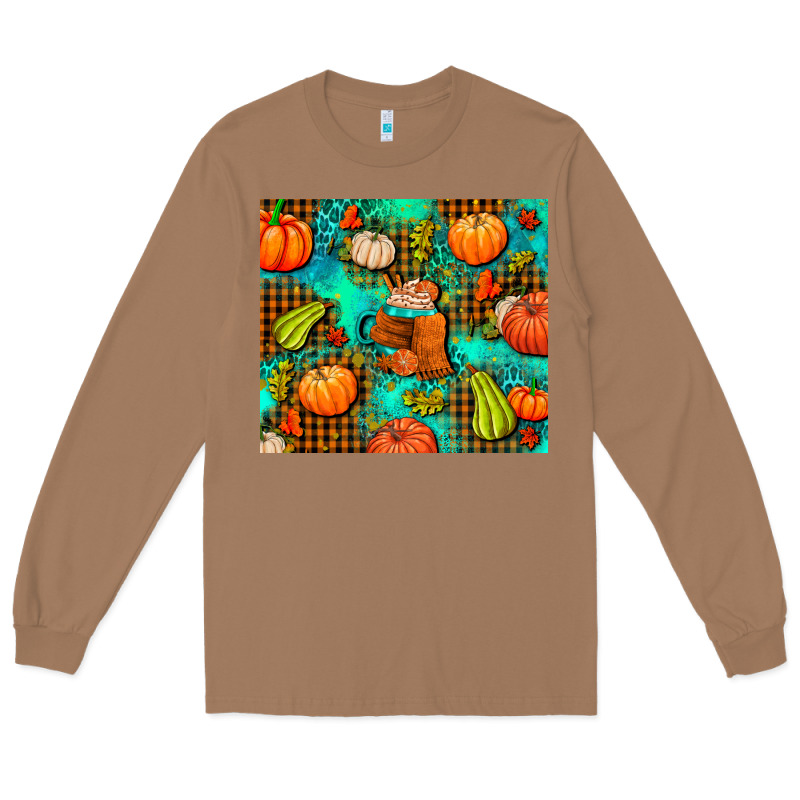 Pumpkin Spice And Pumpkin Long Sleeve Tee by AdoDesignShop | Teevron