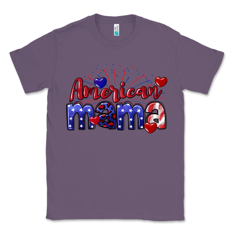 American Mama 4th Of July Classic Tee by CowGirlArtShop | Teevron