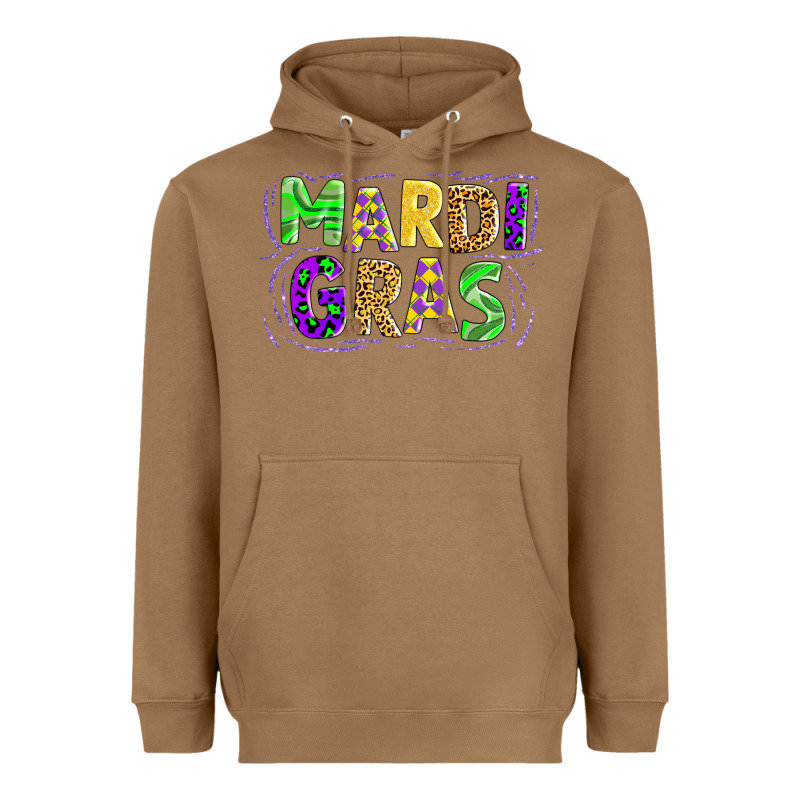 Mardi Gras Heavyweight Hoodie by AdoDesignShop | Teevron