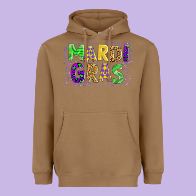 Mardi Gras Heavyweight Hoodie Designed By Adodesignshop