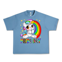 Pebble Blue pride day Urban Heavy Tee - texasbilliewilder