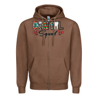 Chestnut dental squad Zipper Hoodie - CowhideDigitalArt