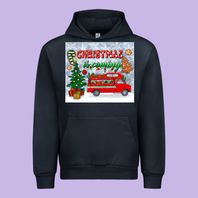 Christmas Is Coming Tumbler Urban Hoodie Designed By Bundleandbundleshop