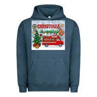 Pigment Midnight Navy christmas is coming tumbler Urban Hoodie - BundleAndBundleShop