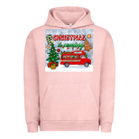 Pigment Salmon christmas is coming tumbler Urban Hoodie - BundleAndBundleShop