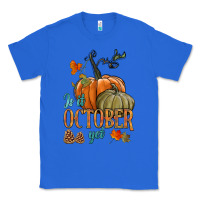 True Royal is it october yet Classic Tee - HRA Design Shop