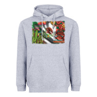 Heather Grey mexico flag sunflowers roses and cactus with serape aztec and leopard Heavyweight Hoodie - Artiststas