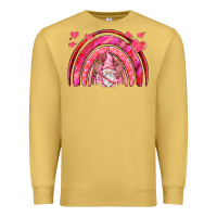 Valentines Day Rainbow With Cupid Gnome Premium Sweatshirt | Teevron