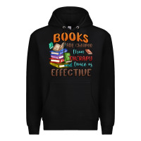 Black books are cheaper than therapy Premium Hoodie - MaliasSmallBusiness