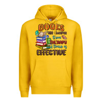 Lemon books are cheaper than therapy Premium Hoodie - MaliasSmallBusiness