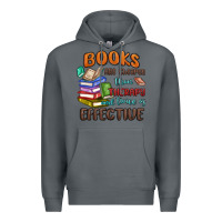 Rock books are cheaper than therapy Premium Hoodie - MaliasSmallBusiness
