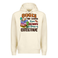 Sandshell books are cheaper than therapy Premium Hoodie - MaliasSmallBusiness