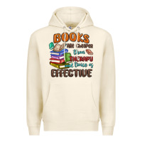 Tofu books are cheaper than therapy Premium Hoodie - MaliasSmallBusiness