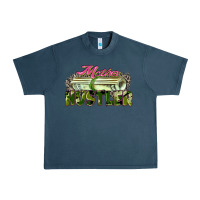 Midnight Navy mother hustler Urban Heavy Tee - Zillion Design Studio